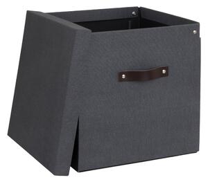 Černá úložná krabice Bigso Box of Sweden Logan