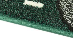 Breno Kusový koberec PLAY 05/PVZ, Zelená, Vícebarevné, 120 x 170 cm