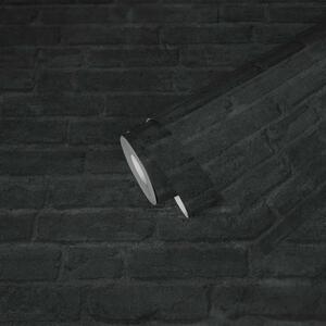 A.S. Création | Vliesová tapeta na zeď Industrial 37747-5 | 0,53 x 10,05 m | černá, šedá