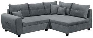 ROHOVÁ SEDAČKA, textil, kompozitní dřevo, antracitová MID.YOU - Sedací soupravy, Online Only