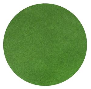 BrenoUmělá tráva POOL (vhodné jako bazénová podložka) - s nopy, kruh, Zelená