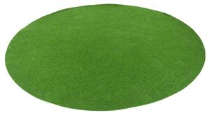 Breno Umělá tráva POOL (vhodné jako bazénová podložka) - s nopy, kruh, Zelená