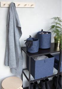 Modrý textilní organizér Bigso Box of Sweden Hang, ø 22 cm