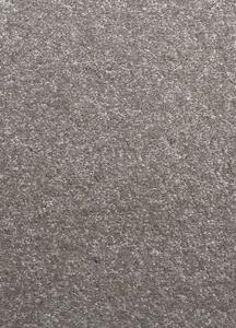 Breno Metrážový koberec CORDOBA 49, šíře role 400 cm, Hnědá