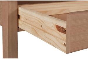 Pracovní stůl z borovicového dřeva Støraa Gava, délka 140 cm