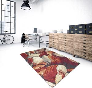 Breno Kusový koberec SHERPA 80/DW6R, Červená, Vícebarevné, 100 x 150 cm