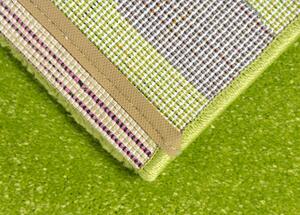 Breno Kusový koberec BRILLIANT 667/140, Zelená, Vícebarevné, 140 x 200 cm