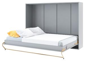 Sklápěcí postel CONCEPT PRO CP-04 šedá, 140x200 cm, horizontální