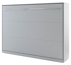 Sklápěcí postel CONCEPT PRO CP-04 šedá, 140x200 cm, horizontální