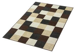 Breno Kusový koberec LOTTO 923/FM7X, Hnědá, Vícebarevné, 67 x 120 cm