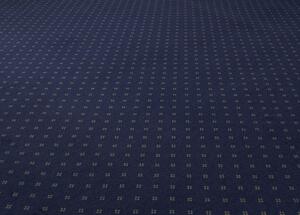 Breno Metrážový koberec CHAMBORD 77, šíře role 400 cm, Modrá