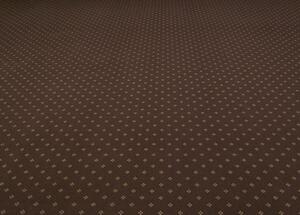 Breno Metrážový koberec CHAMBORD 44, šíře role 400 cm, Hnědá