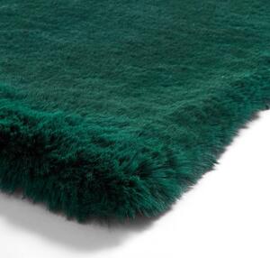 Smaragdově zelený koberec Think Rugs Super Teddy, 80 x 150 cm
