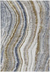 Breno Kusový koberec JOY 47124/GC990, Modrá, Vícebarevné, 135 x 200 cm