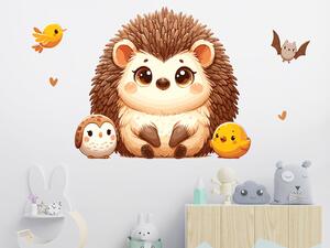 Roztomilý ježek arch 47 x 41 cm