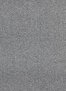 Breno Metrážový koberec FUEGO 95, šíře role 400 cm, Šedá