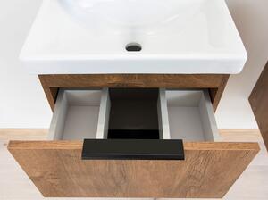 Koupelnový nábytek s umyvadlem VECHTA 1 - dub lefkas