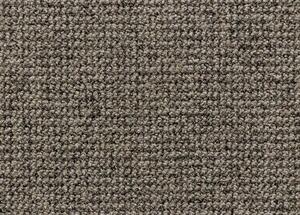 Breno Metrážový koberec RE-TWEED 42, šíře role 400 cm, Hnědá, Vícebarevné