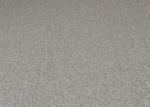 Breno Metrážový koberec RE-TWEED 34, šíře role 400 cm, Šedá, Vícebarevné