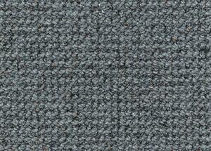 Breno Metrážový koberec RE-TWEED 76, šíře role 400 cm, Modrá, Vícebarevné