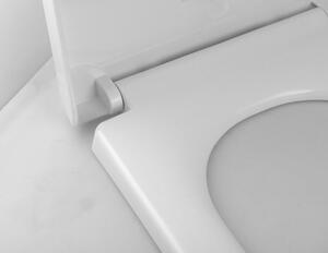 Aqualine Dona záchodové prkénko pomalé sklápění bílá FD121