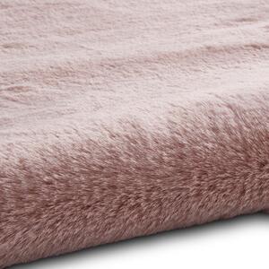 Růžový koberec Think Rugs Teddy, 60 x 120 cm