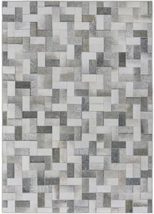 Breno Kusový koberec ELIZABET B, Šedá, Vícebarevné, 80 x 150 cm