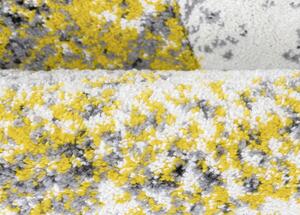 Breno Kusový koberec ALORA A1012 Yellow, Žlutá, Vícebarevné, 120 x 170 cm