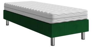 Čalouněná jednolůžková postel 90x200 NECHLIN 2 - zelená