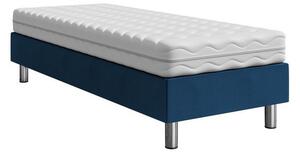 Čalouněná jednolůžková postel 90x200 NECHLIN 2 - modrá
