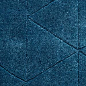 Modrý vlněný koberec Think Rugs Kasbah, 150 x 230 cm