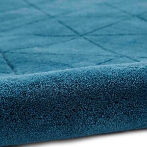 Modrý vlněný koberec Think Rugs Kasbah, 120 x 170 cm