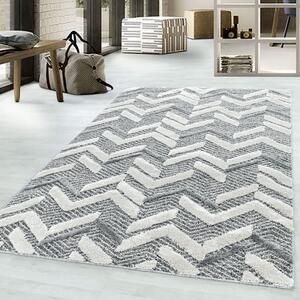 Breno Kusový koberec PISA 4705 Grey, Šedá, Vícebarevné, 200 x 290 cm