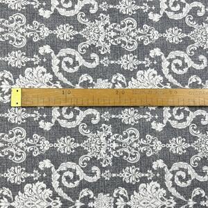 Ervi bavlna š.220cm - Vintage motiv na šedém - 2842, metráž