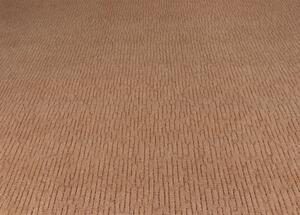 Breno Metrážový koberec JUMP 80, šíře role 400 cm, Oranžová