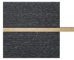 Breno Kobercový čtverec PESCARA 178, velikost balení 5 m2 (20ks), Černá, Vícebarevné