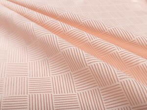 Biante Dekorační povlak na polštář Milano TF-048 - světle růžový 50 x 70 cm