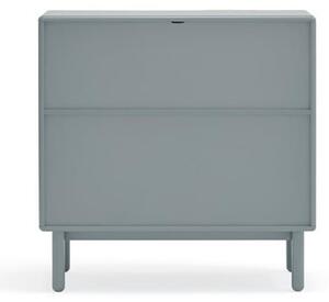Modro-šedá nízká komoda 90x90 cm Corvo – Teulat