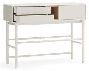 Krémový konzolový stolek 35x120 cm Corvo – Teulat