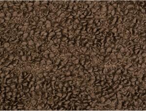 Tmavě hnědý bavlněný polštář PT LIVING Purity, 45 x 45 cm