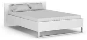 Bílá dvoulůžková postel Tvilum Style, 140 x 200 cm