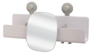 Nástěnná koupelnová police s odnímatelným zrcadlem Joseph Joseph EasyStore