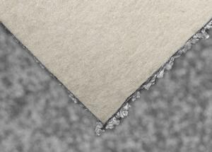 Breno Metrážový koberec CORDOBA 94, šíře role 400 cm, Stříbrná