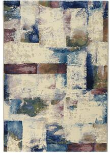 Breno Kusový koberec ARGENTUM 63354/9191, Modrá, Vícebarevné, 160 x 230 cm