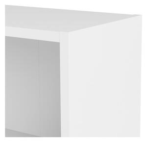 Bílá knihovna 79x107 cm Basic - Tvilum
