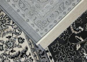 Breno Kusový koberec VENEZIA 7955A D.Grey, Šedá, Vícebarevné, 140 x 200 cm