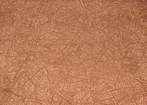 Breno Metrážový koberec STORY 84, šíře role 300 cm, Oranžová