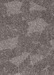 Breno Metrážový koberec NIMBUS 40, šíře role 400 cm, Hnědá