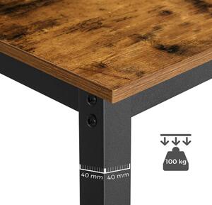 Vasagle Barový stůl 120 x 60 x 90 cm