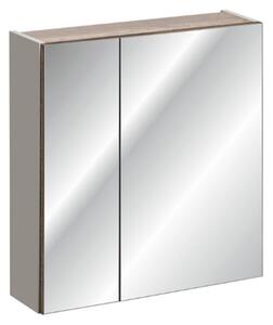 Koupelnová sestava SANTA FE TAUPE Typ: Zrcadlová skříňka SANTA FE TAUPE 84-60 / 60 x 65 x 17 cm